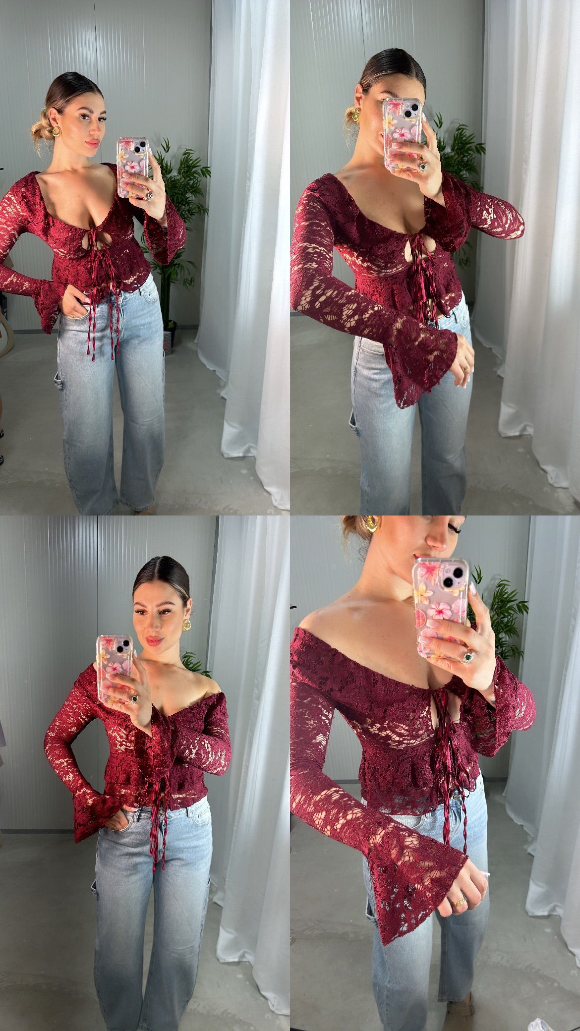 Camicia in pizzo lola