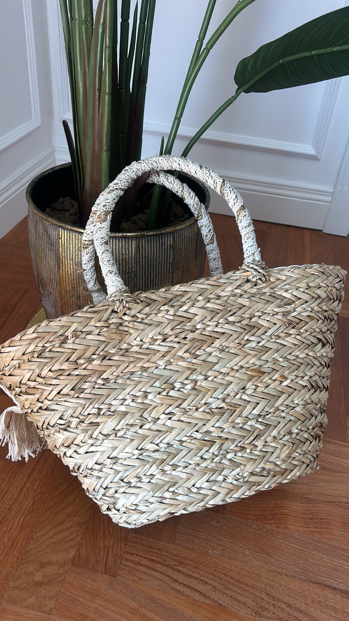 Borsa in paglia Carmen