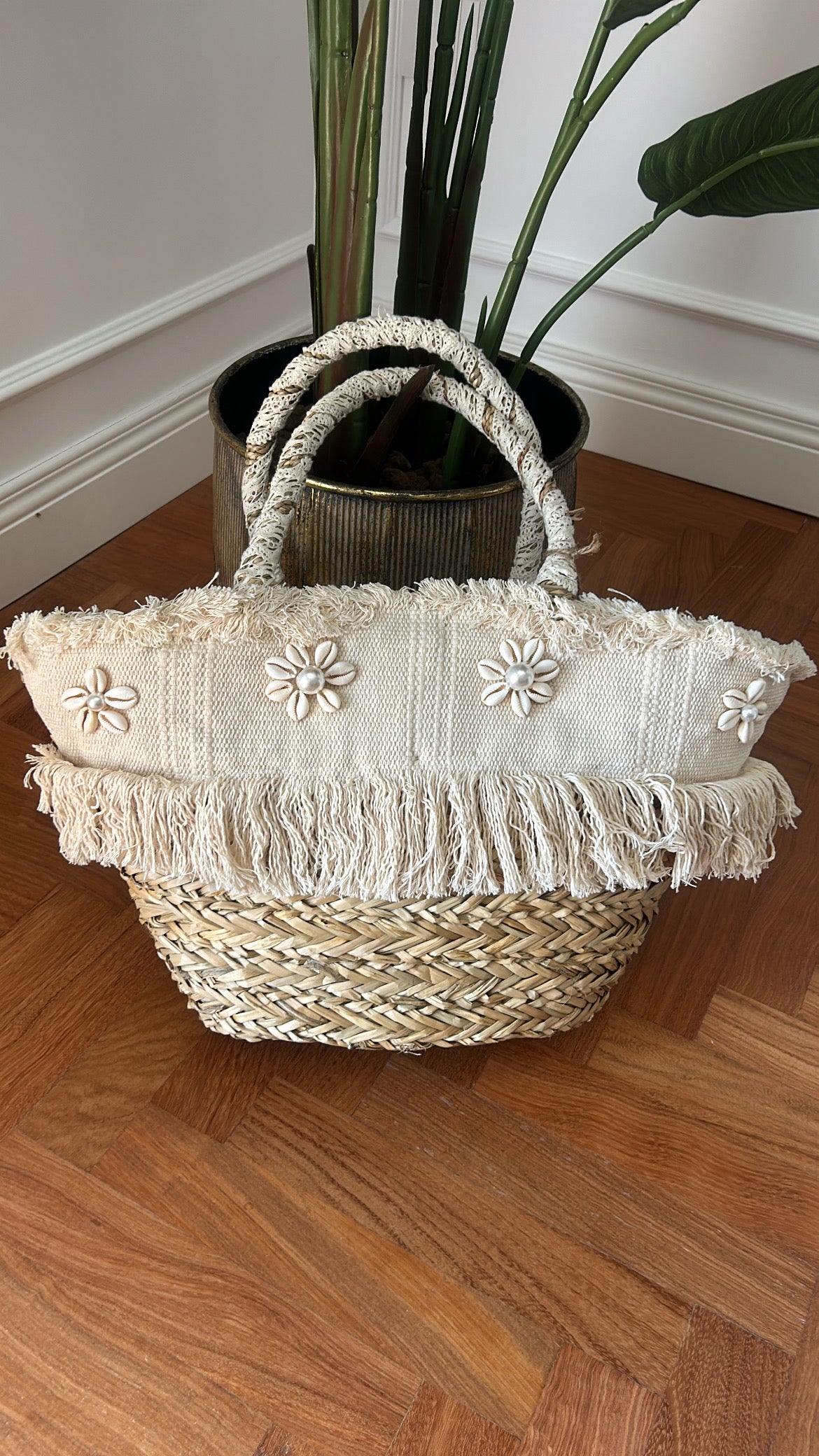 Borsa in paglia Carmen