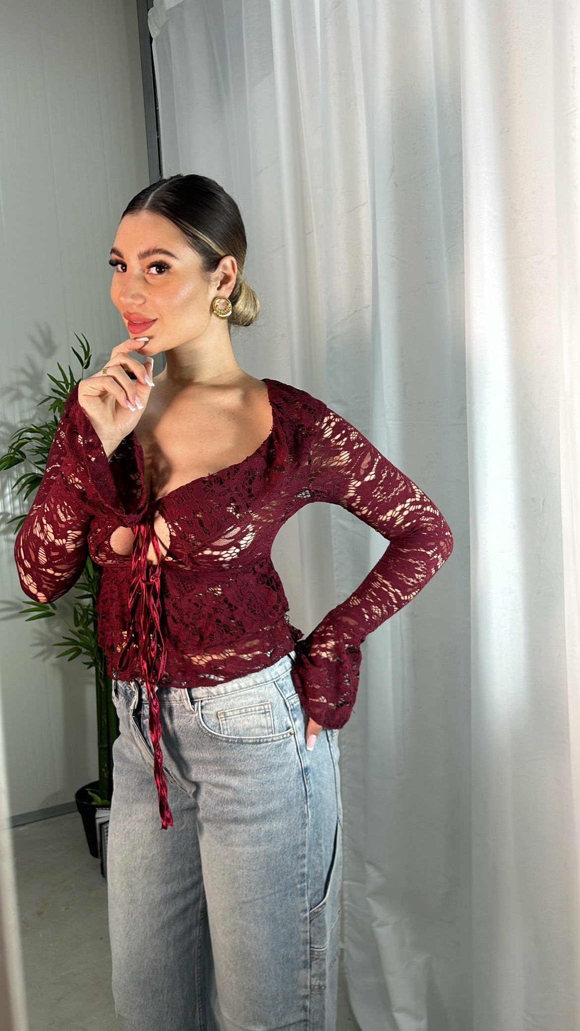 Camicia in pizzo lola