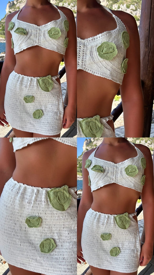Cordinato in crochet milla