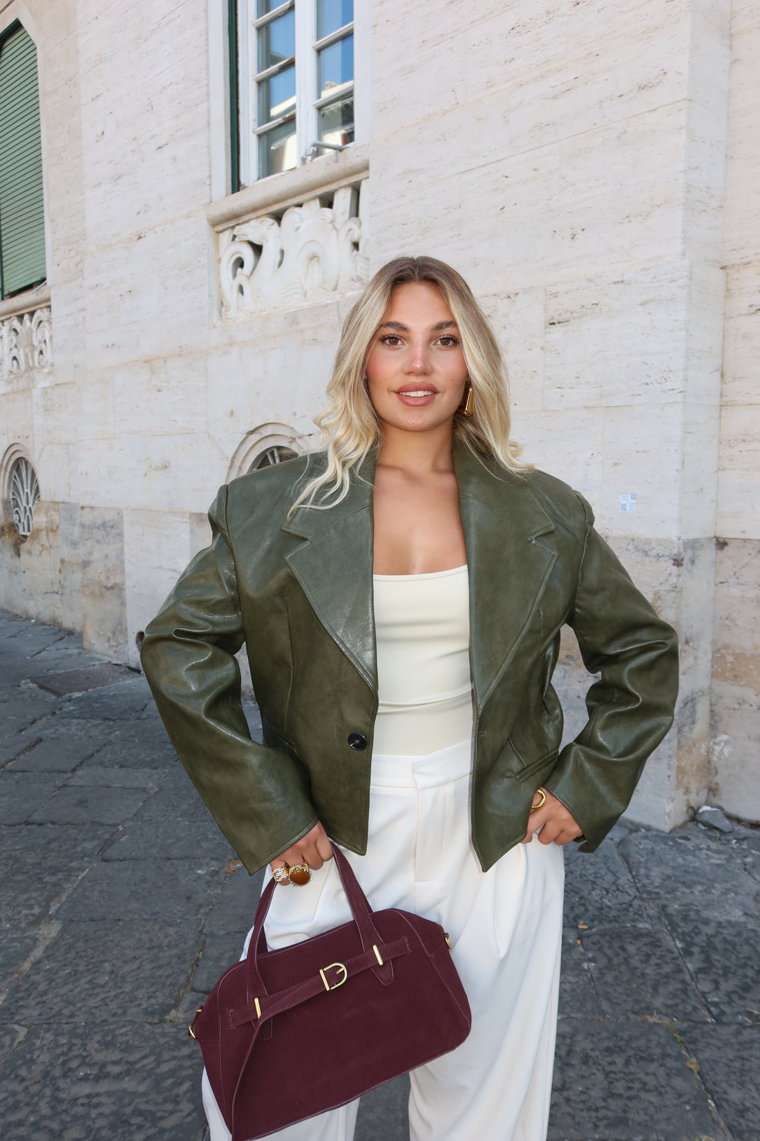 Giacca Ivon verde