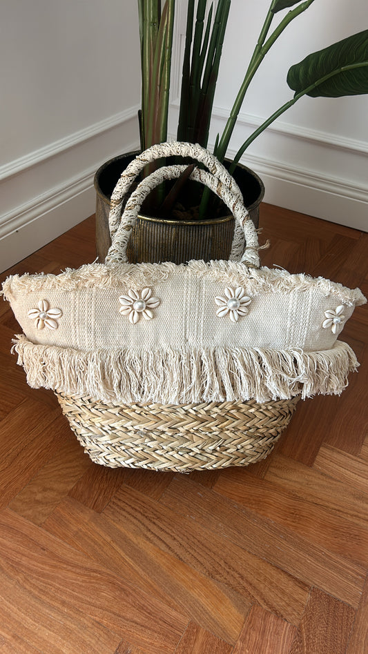 Borsa in paglia Carmen