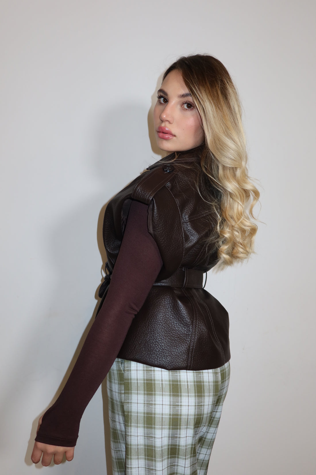 Smanicato in ecopelle