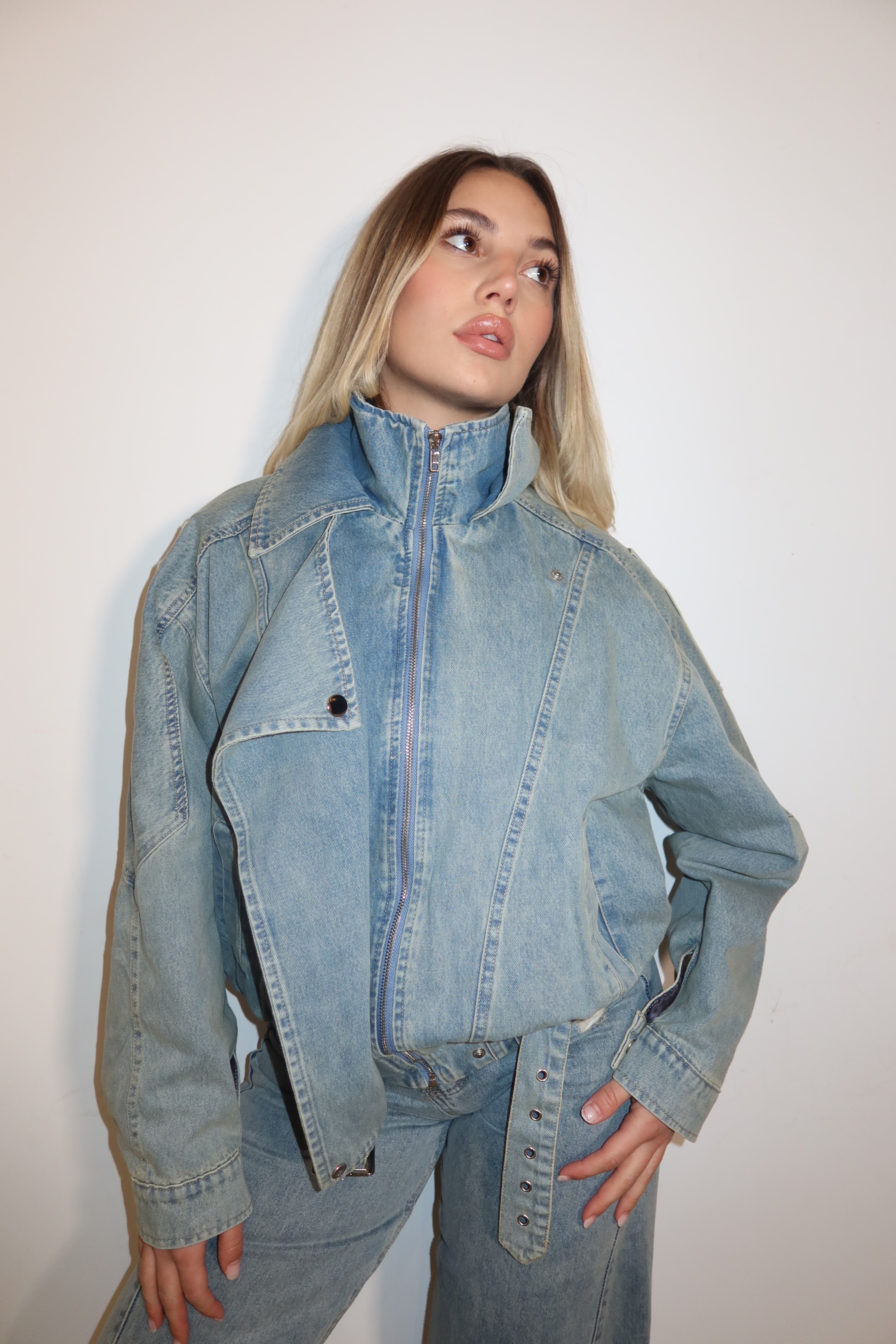 Jacket in denim