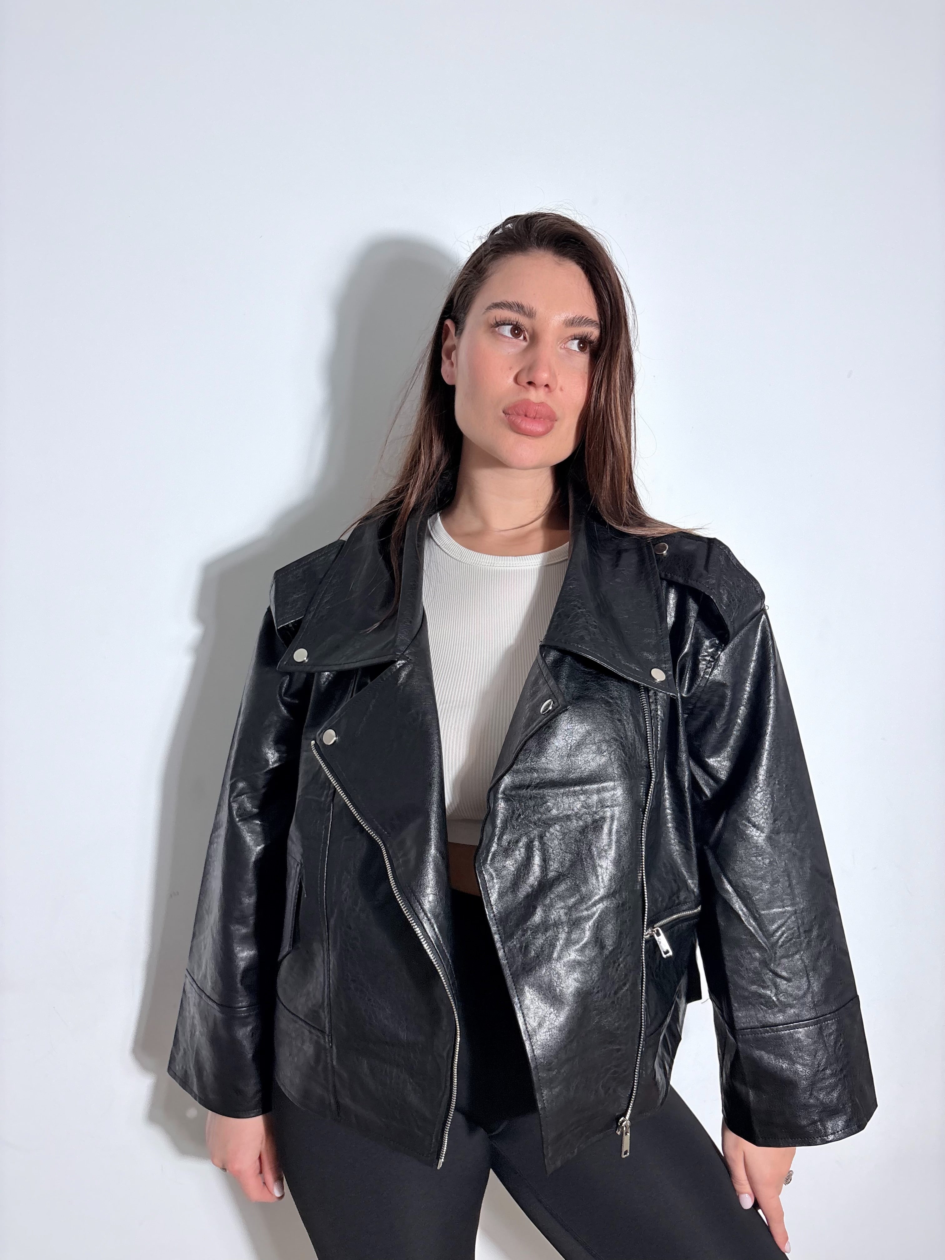 Giubotto in ecopelle