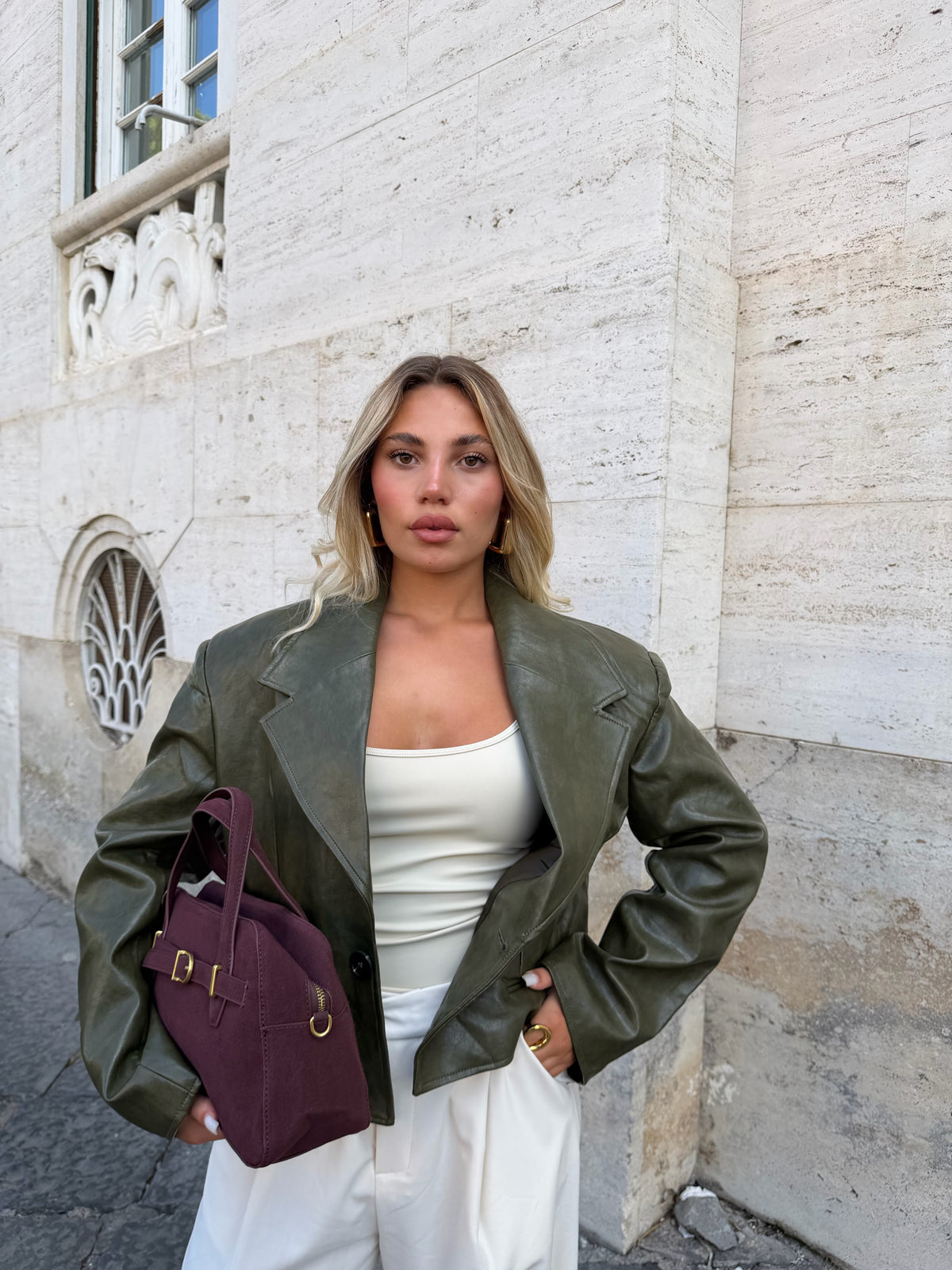 Giacca Ivon verde