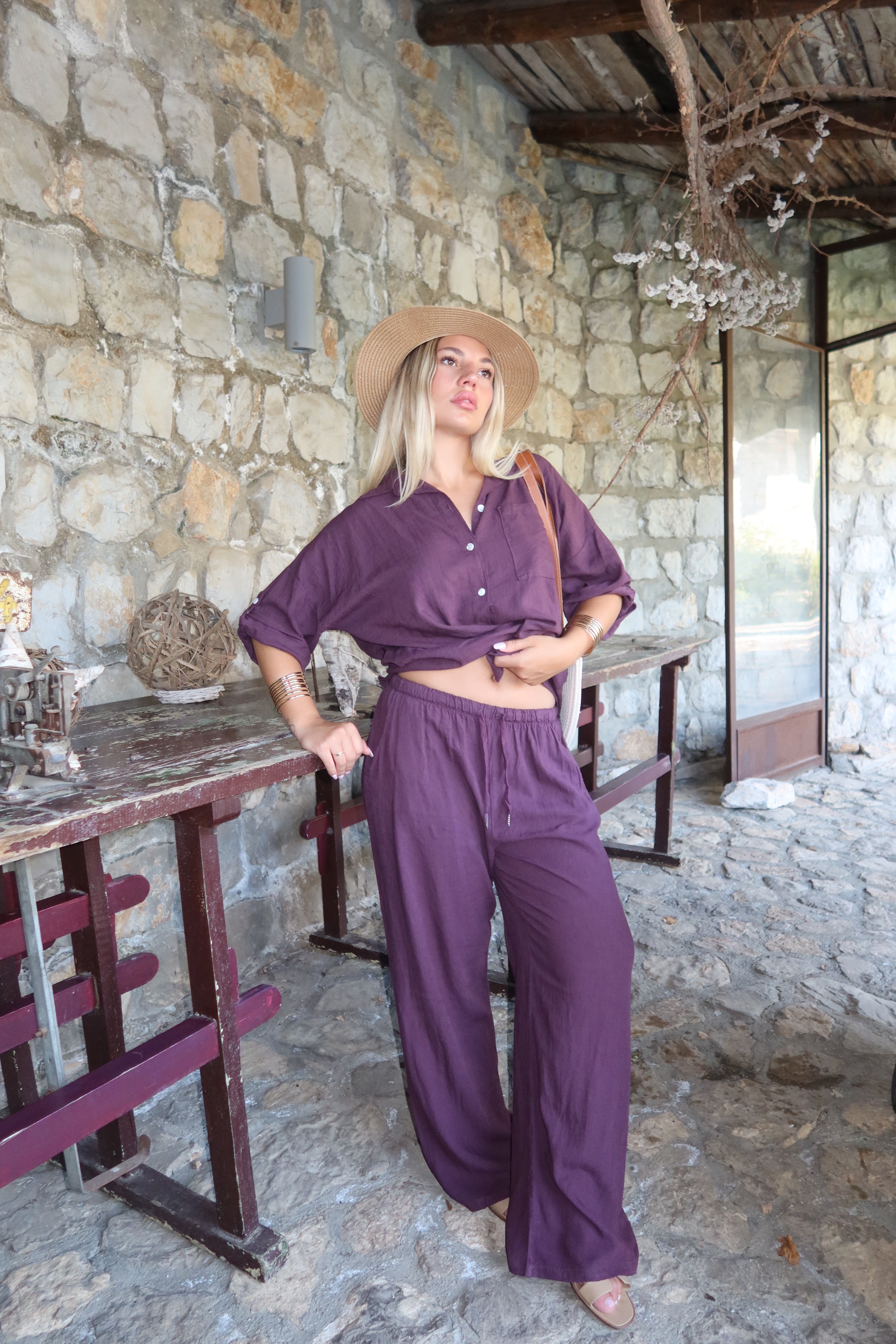 Coordinato in lino