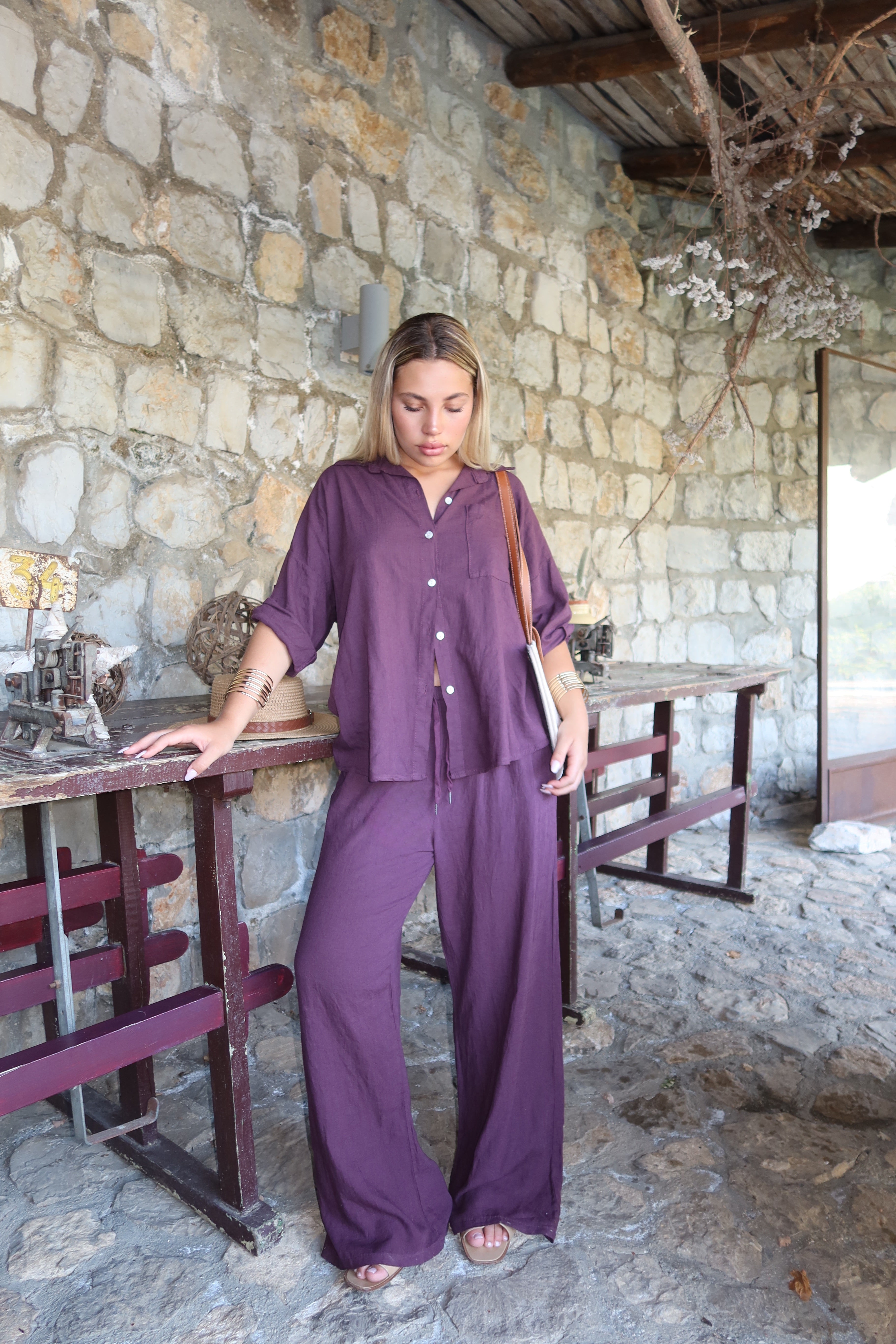Coordinato in lino