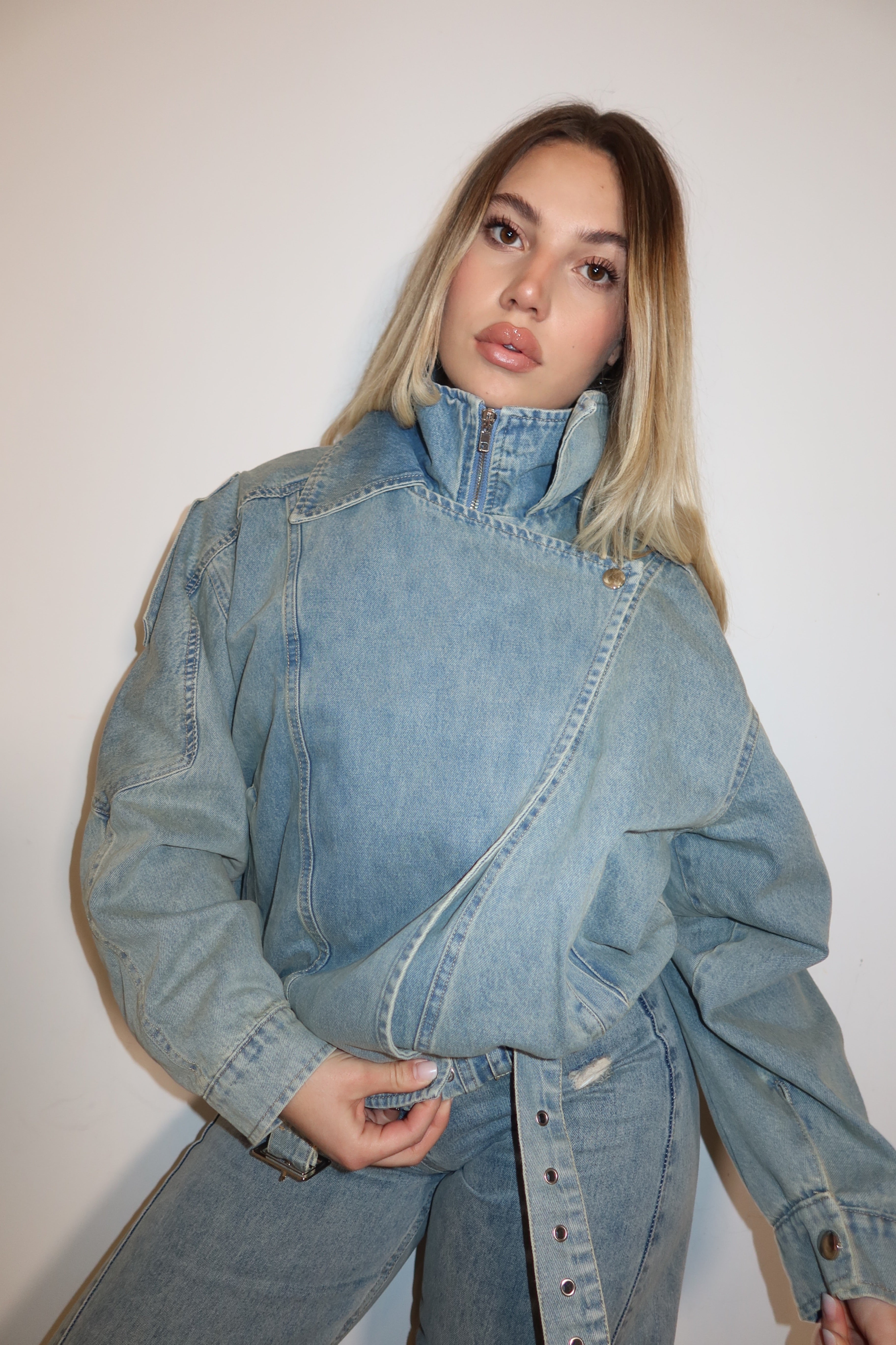 Jacket in denim