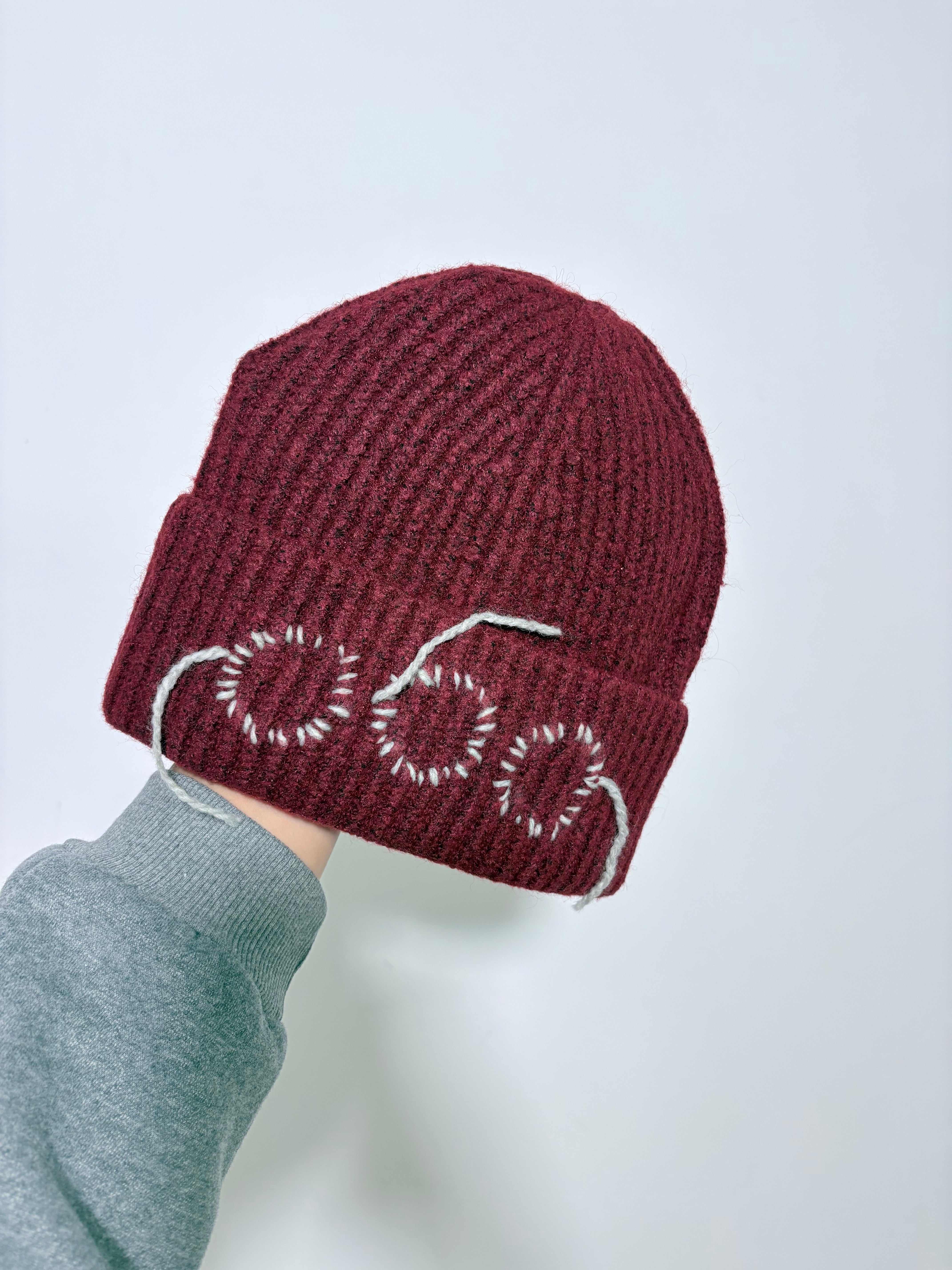 Cappello in lana red