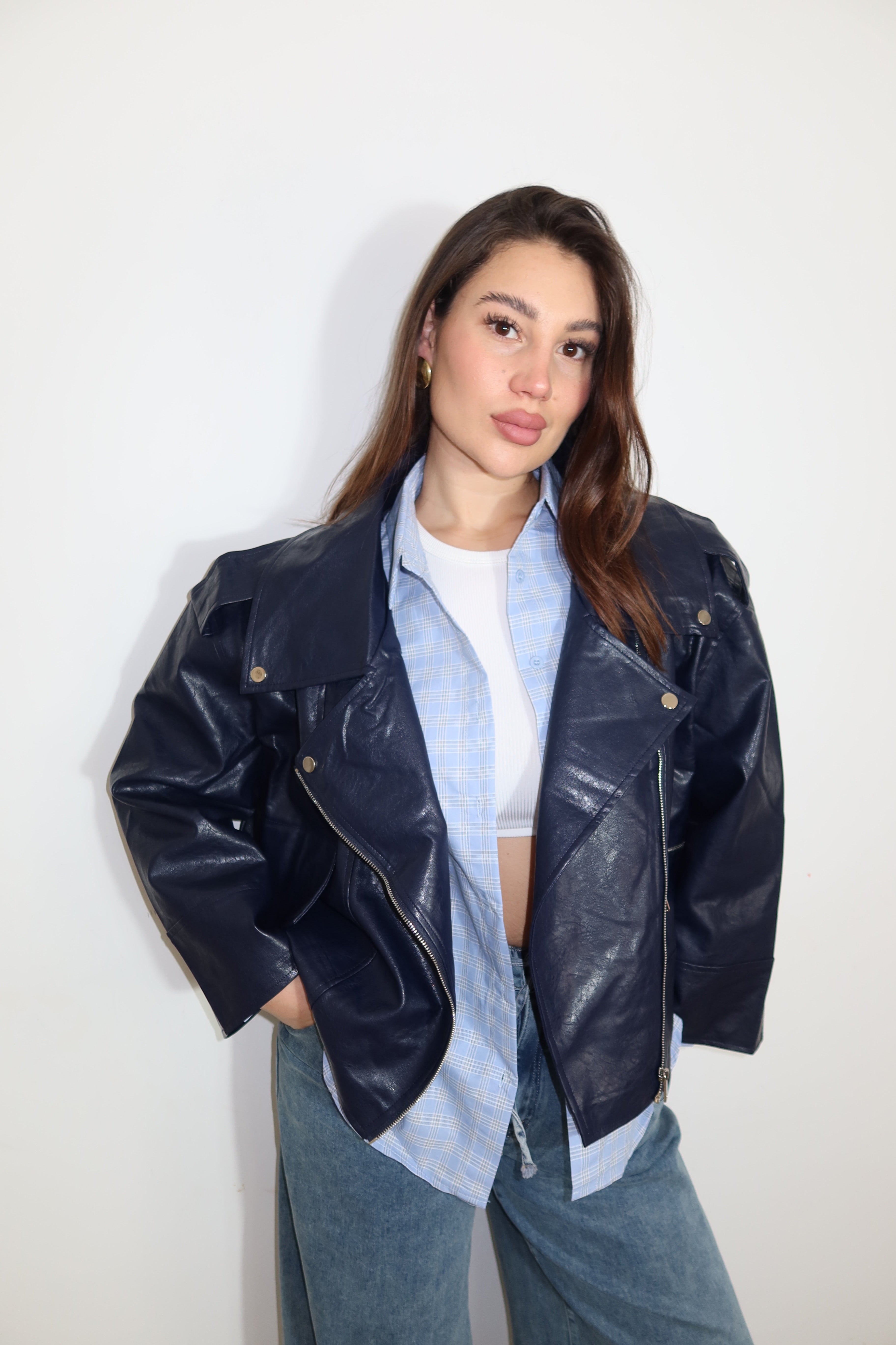 Giubotto in ecopelle