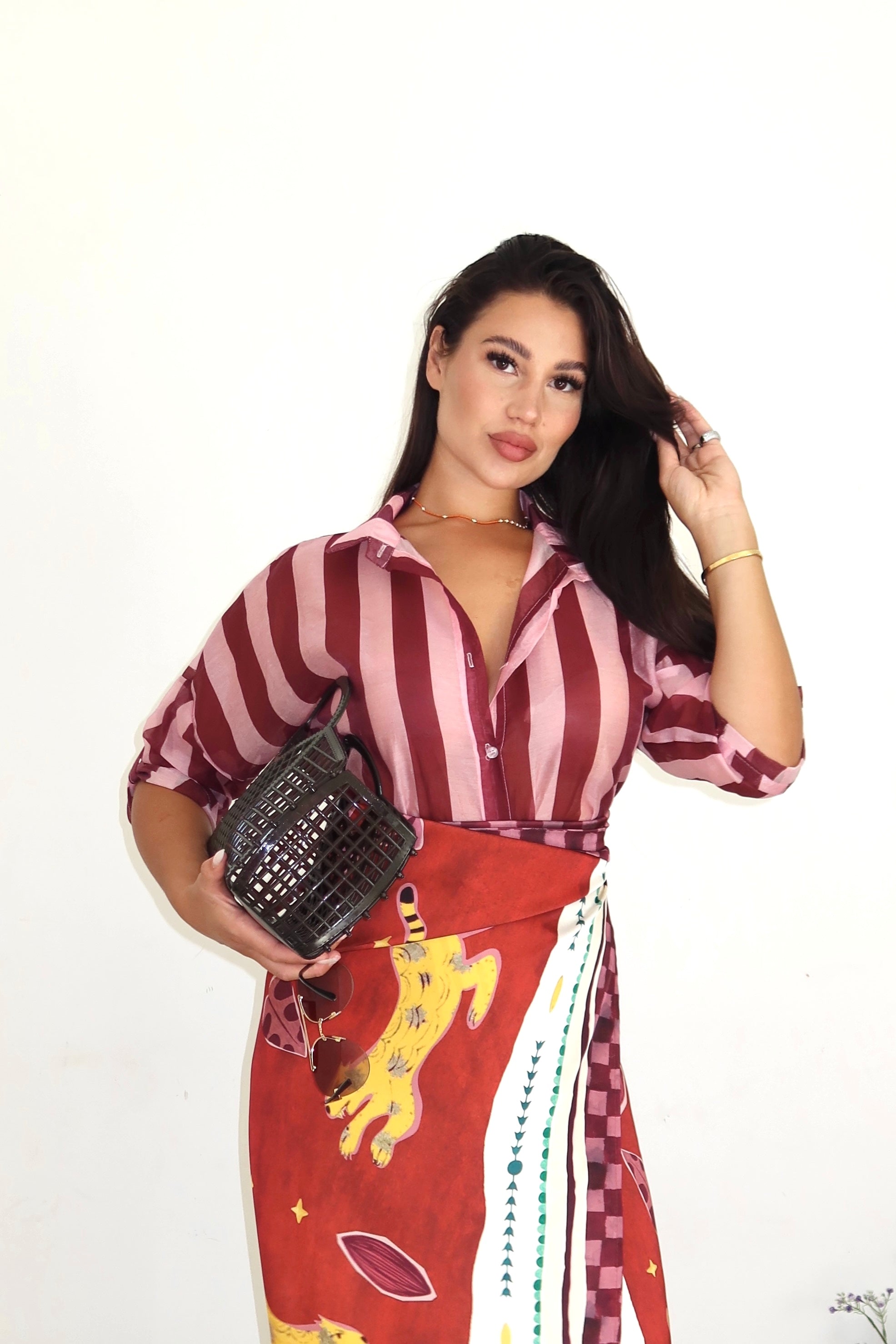 Camicia rigata Wind