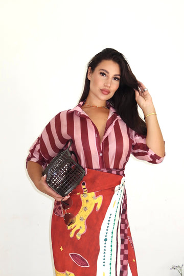 Camicia rigata Wind